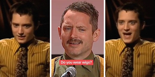 "I don't know why I was so anti-wig": Elijah Wood revisits the viral "will you wear wigs" interview years later