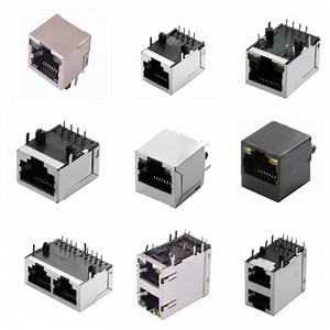 [Hot Item] RJ45 Ethernet Network Male Jack Connector Internal 8 Pin Type Cat 5 Shielded 8p8c Cat 5e RJ45 Connector