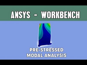 Pre-Stressed Modal analysis | Axial Rotor | Ansys Workbench