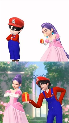 Super Mario X KPop Demon Hunters