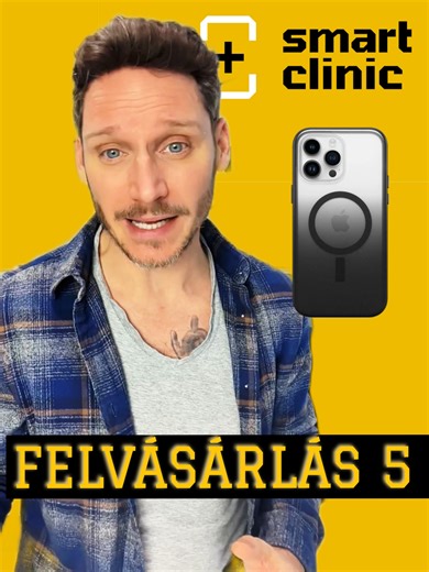 Egy régi, hibás telefon még pénzt ér. Nem azért, mert „szerencséd van” — hanem mert nem megy át rajtunk kívül senkin. Ha van otthon porosodó iPhone vagy Samsung (5 évnél nem régebbi), nem kell aláadnod. 🛠️ Mi vesszük meg és mi újítjuk fel 🔁 Nincs köztes kereskedő 💬 12 éve ezzel foglalkozunk 💰 Ezért fizetünk valódi árat 👉 Profil link → add meg a típust → megmondjuk mennyit ér. #telefonszerviz #iphoneszerviz #smartclinic