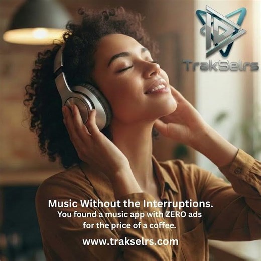 Stream new music commercial free / Sell your music online keep 85% www.trakselrs.com