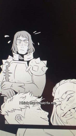 It would fix me too honestly #digitalart #procreate #queertiktok #webtoonrecommendation #originalcharacters