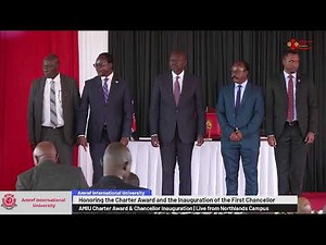 AMIU Charter Award & Chancellor Inauguration | Live from Northlands Campus