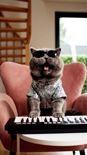 Have you ever heard a cat cover a hit song? 😸🎵#catcover #singingcat #cutemusic