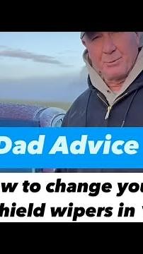 How to change your windshield wipers in 1 minute