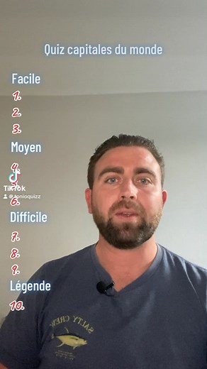 8K views · 374 reactions | Quiz sur les capitales des pays du monde #capitales #geographie #quizz #apprendre #trivia | Tonio Quiz | Facebook