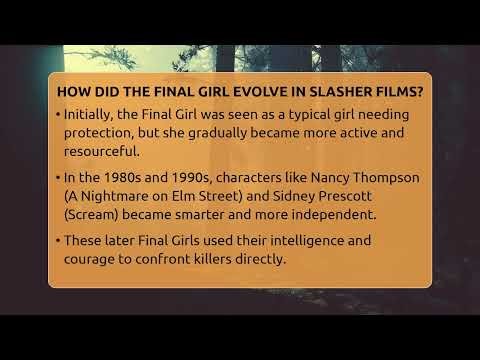 How Did The Final Girl Evolve In Slasher Films? - The Horror Reel