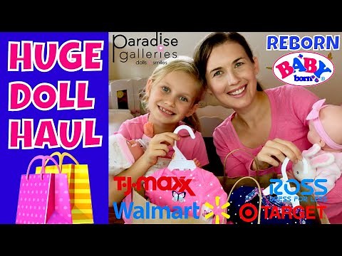 🛍Huge Doll Haul! 🍼Skye & Mommy Show What They Bought And Play With Dolls Together!💞