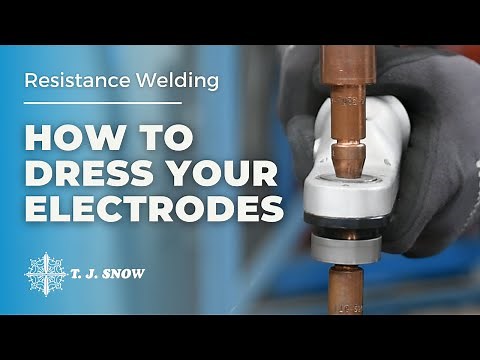 How to Dress Your Electrodes with YNR-8F Pneumatic Dressing Tool - Resistance Welding