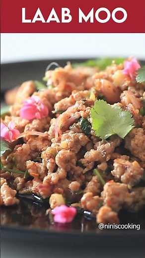 It's very Easy to cook this Larb Moo/Laab Moo