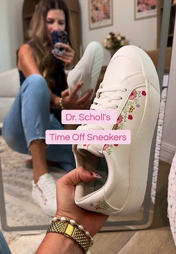Dr. Scholl's Time Off Sbeakers, my go to sneakers especially if I’m traveling or doing the the parks. #drscholls #sneakers #shoes #drschollsshoes #tiktokshopsummerturnup @