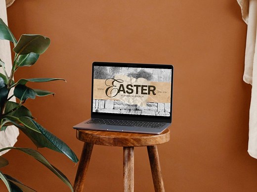 Easter Sunday Church Graphics (canva Editable, Digital Download) - Etsy