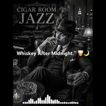 Whiskey After Midnight 🥃 | Smoky Jazz Blues for Late Night Relaxation #oldies #relaxnightjazz