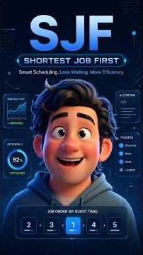 SJF vs SRTF Explained in Telugu 🔥 Which is Better?