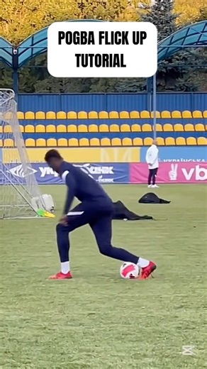 Pogba flick up skill tutorial🇫🇷🎯⚽️#football #pogba #skill #tutorial #ytshorts