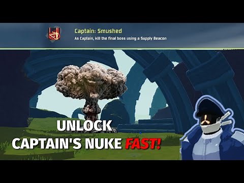 Captain Smushed Achievement Guide - Unlocking the NUKE!