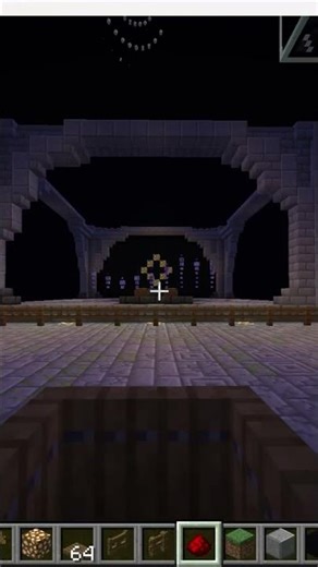 Realtime Server side Audio Visuals #minecraft #vanilla #music #concert #edm