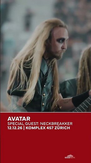 Avatar - Live - Komplex 457 Zürich 2026 #groovemetal #metal