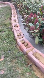 4.2K views · 18 reactions | Gorgeous brick planter edging  Great to...