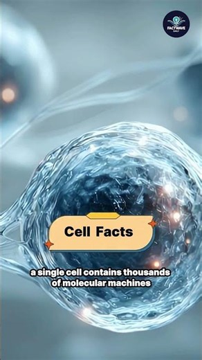 Cell Facts That Make Your Body a Universe 🔬||#cellfacts #science ‪@FactwaveDaily01‬
