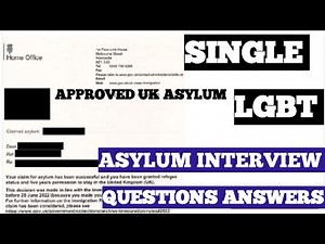 Uk (LGBT) Asylum Substantive BIG Interview All Questions And Answers | UK Asylum interview questions