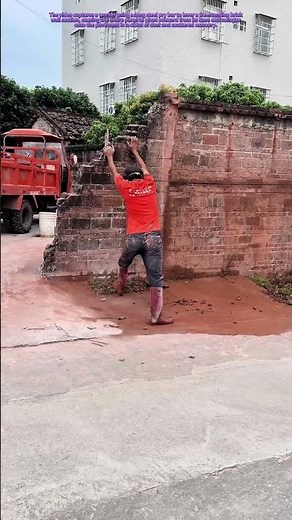 Prying Loose: How a Steel Bar Brings a Brick Wall Crashing Down