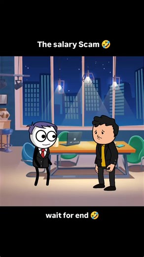 The salary Scam 🤣 Credit respect owner 🙏 DM for removal @rip_comedy_ . #salary #scam #viral #funny #office | RIPcomedy