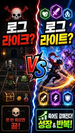 오늘의 게임 지식, 로그 라이크? 라이트? #게임