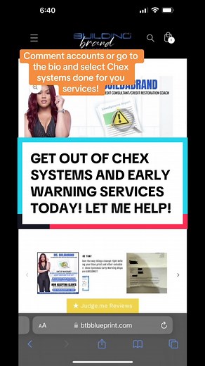 How to Escape Chex Systems and Early Warning Services