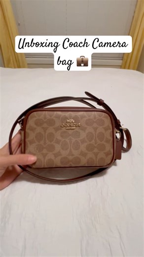 Unboxing Coach Camera bag 💼 #blackfriday #christmasshopping #camera bag