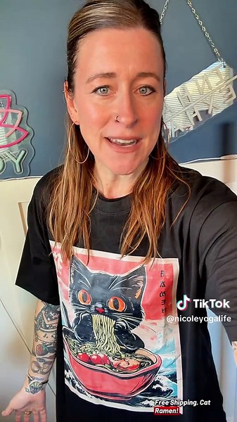 😺 Cat Ramen Japanese Graphic Tee – $11.87 FREE SHIPPING 🛍️Stop scrolling — the cutest anime cat tee you’ll see TODAY! This kawaii ramen cat shirt is perfect for anime lovers, cat fans & casual fits. Soft 100% cotton, durable print that won’t peel, classic unisex fit, & the perfect Valentine’s Day gift idea!💝 👇 CLICK to BUY before it sells out! 🎙️LIVE HOST DAILY 3pm MST 🧘 — #tiktokshop #ramen #valentinesdaygift #fyp #tiktokshopjumpstartsale