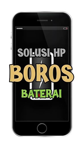 Stop Boros Baterai Sekarang! #tutorialhp #bateraihp #tipshp