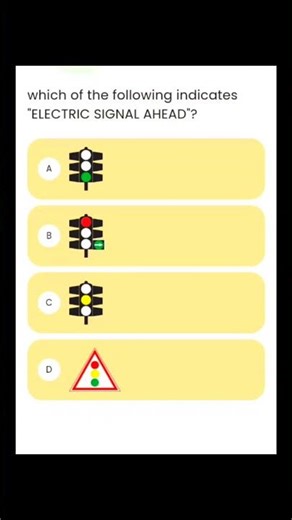 Traffic Signs Exam Practice Test ✅