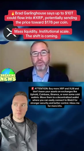 🚨 ATTENTION: Buy more XRP and XLM and don’t leave your assets on exchanges like Uphold, Coinbase, Binance, or even some cold wallets. Move them to a decentralized wallet where you can easily connect to Web3 for stronger security and better control. Inbox me for more info. #xrp #xrpnews #xrpcommunity #xrpholders #crypto