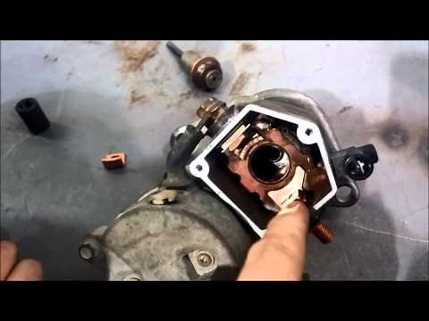 Replacing starter solenoid contacts (Nippondenso)