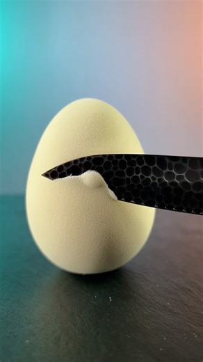 Cutting Memory Foam Egg #ASMR #sleep