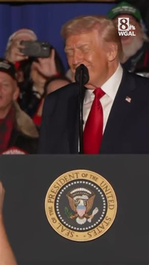 President Donald Trump arrived to his rally in Mount Pocono, Monroe County to discuss the economy, as the White House addresses affordability and tests different messaging strategies ahead of next year's midterm elections. | WGAL News Channel 8 Susquehanna Valley, Pa.