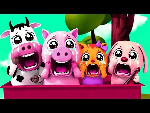 The Farmer in The Dell | The Forgotten Animals | Funny Remix | Gamavision Csupo Effects