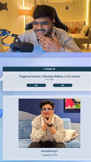 Can Akinator guess Triggered Insaan ? #triggeredinsaan #liveinsaan #akinator #slaapgaming #shorts
