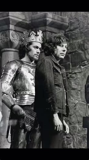 3 comments | Director Roman Polanski with Jon Finch, behind the...