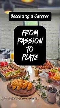 HOW TO BECOME A CATERER: TOP TIPS FOR STARTING YOUR CATERING BUSINESS #caterer #shortsfoodvideos