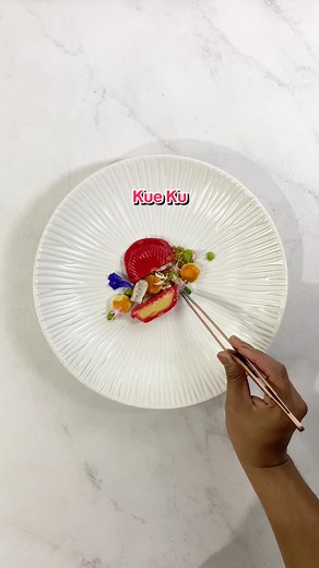Kue Ku dan Plating Dessert Tradisional Bali