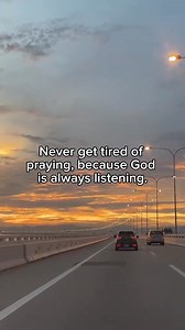 Never stop praying. | Keep It REAL.
