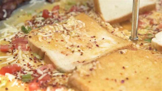 XXL Breakfast Cooked Over Open Flame🔥