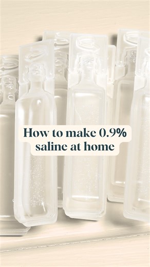 4.7K views · 5 comments | Saline is something we use every day in clinic. It’s a gentle, effective, and incredibly useful solution used to flush wounds, clean eyes, and rinse debris when accidents happen. This is the safest way to make a simple 0.9% saline solution at home when you need it. Always discard after 24 hours to reduce bacterial growth and changes in concentration. Save for later 懶 | Well by Vets | Facebook