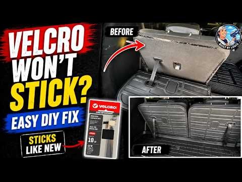How to Fix Velcro That Won't Stick | Easy DIY Repair