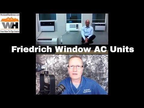 Friedrich Window AC Systems For Air Conditioning and Heat Pump | Weekend Handyman
