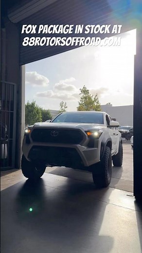 2025 Toyota Tacoma 3” Fox Performance Elite Lift with Camburg #88rotorsoffroad