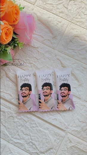 Customised chocholates